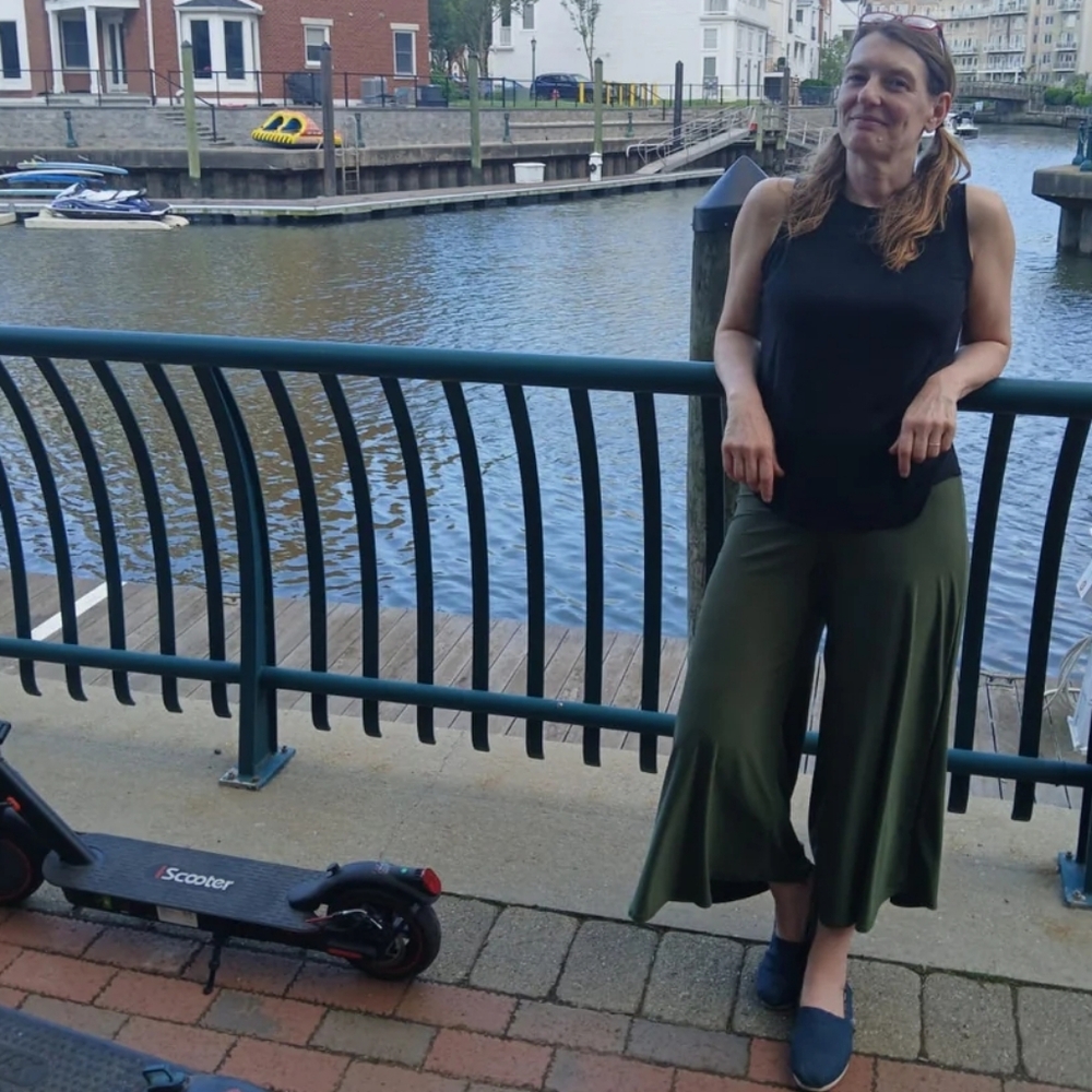 Delray Travel and Lounge Pant in Lavendar Gray NWOT - Picture 8 of 9
